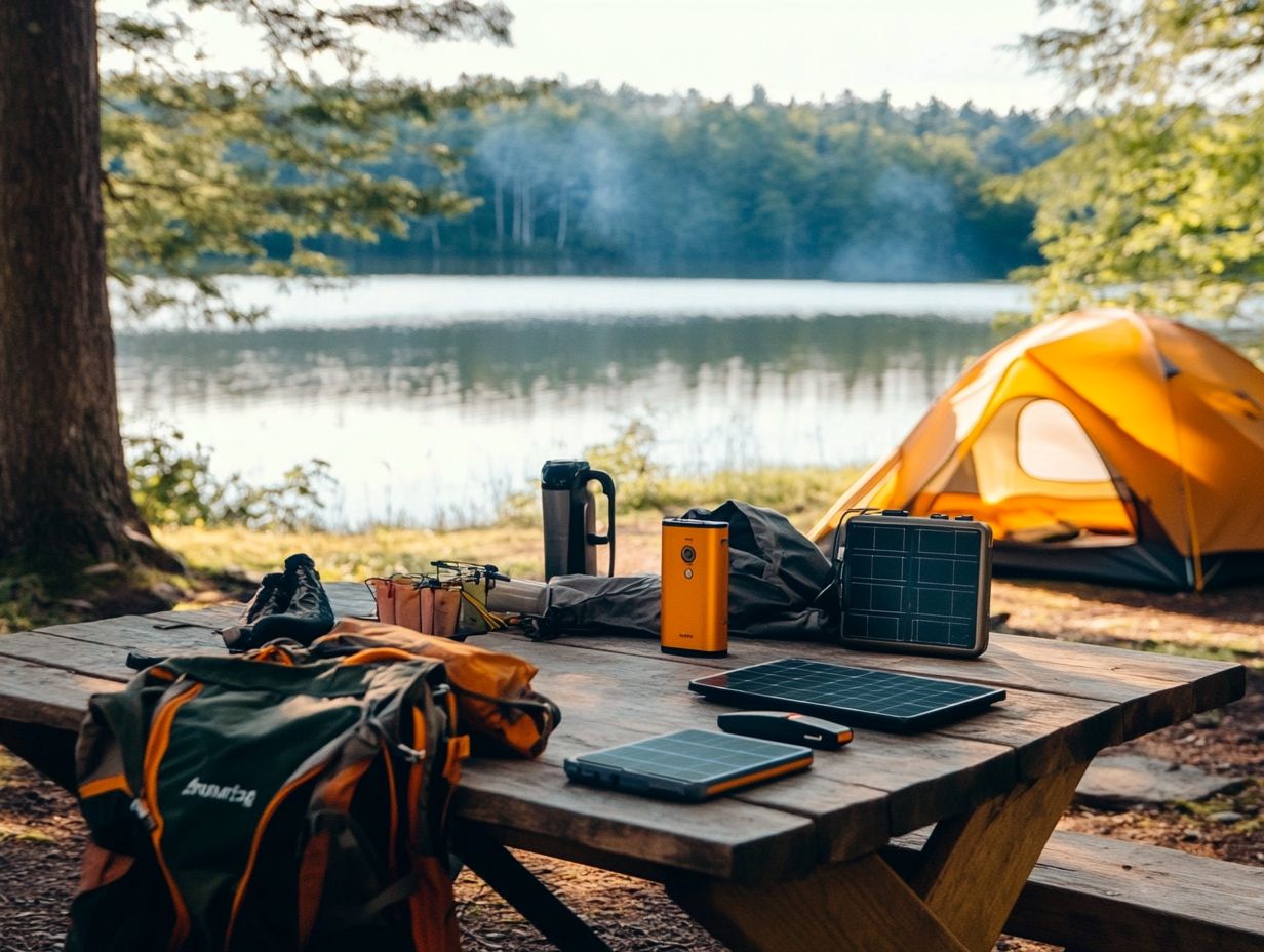 Key Factors for Choosing a Charging Solution for Camping