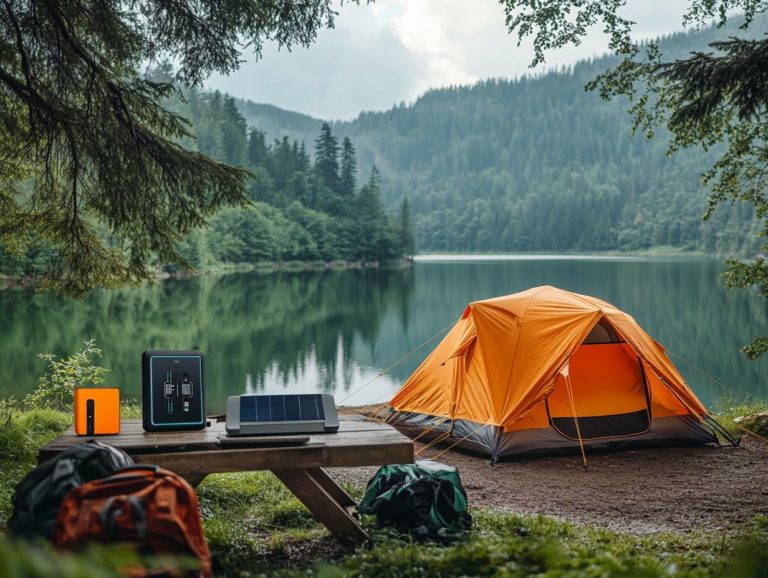 5 best charging solutions for camping trips