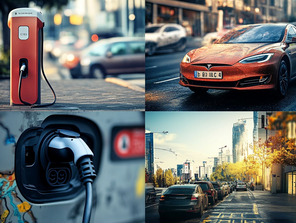 A visual representation of efforts to standardize EV charging systems