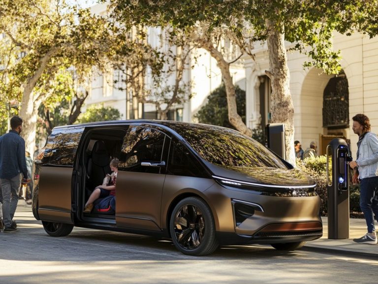 75. the popularity of electric minivans in 2024