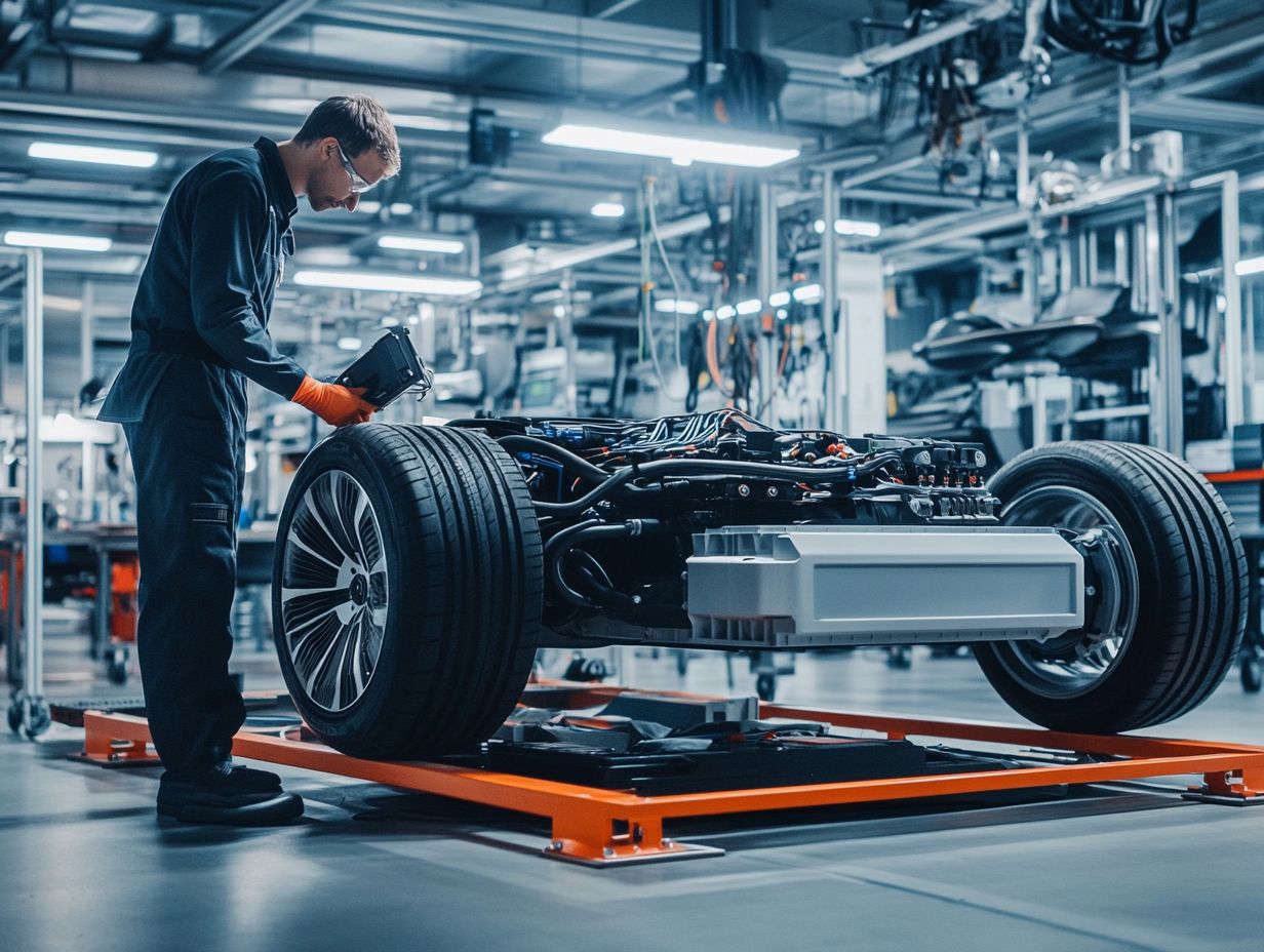 An image illustrating the maintenance steps for EV charging ports and cables.