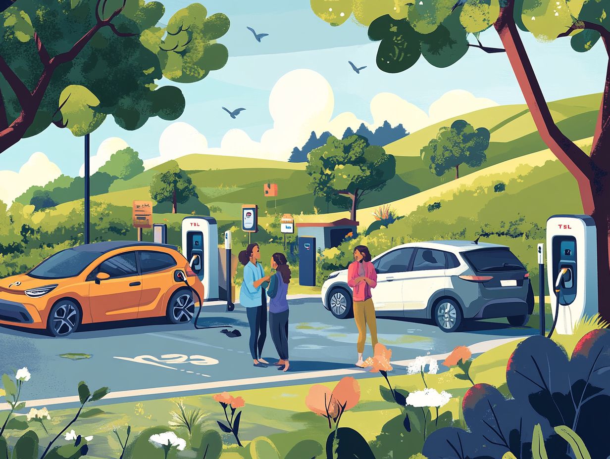 Infographic showing how incentives drive electric vehicle adoption