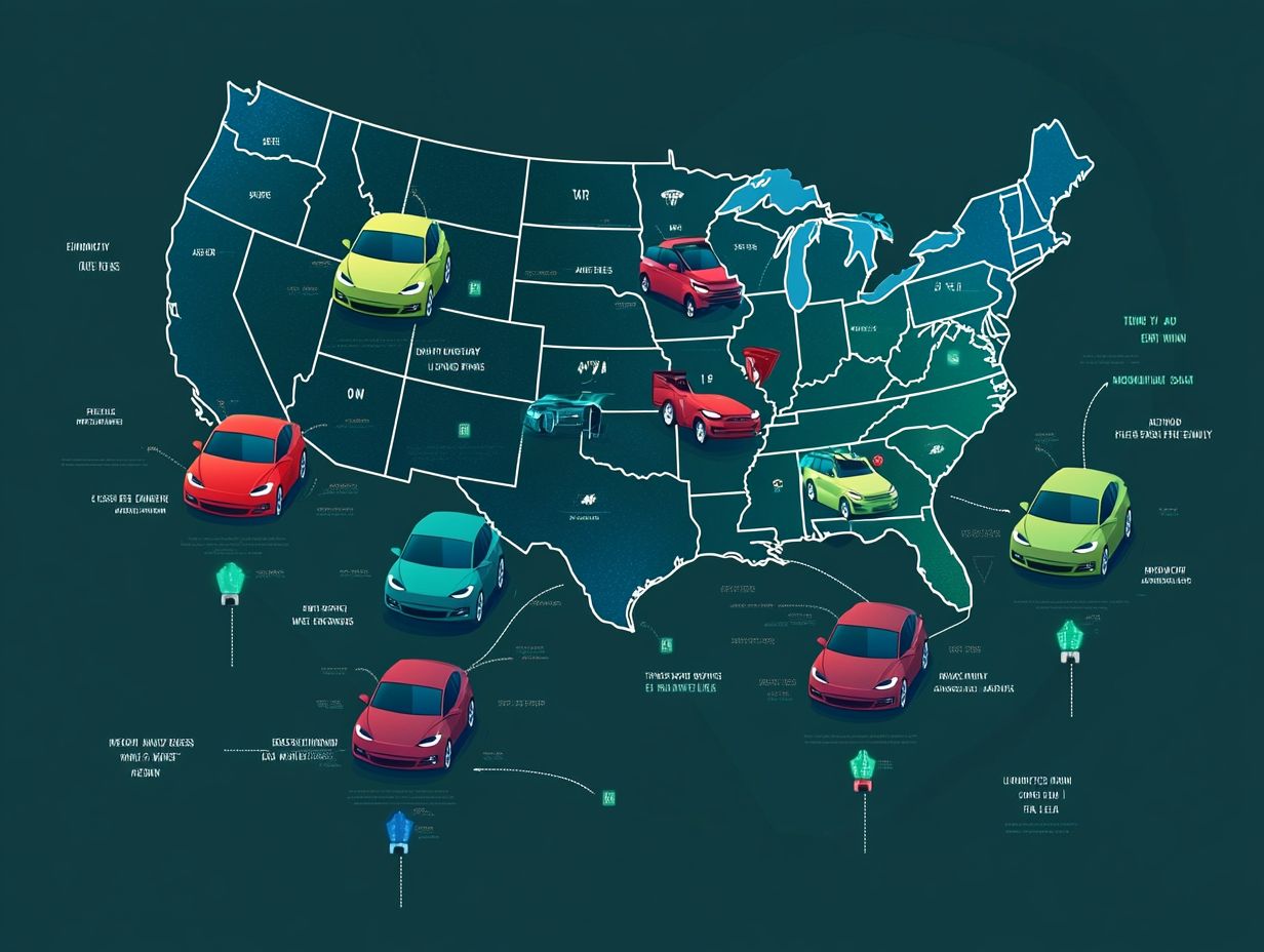 An infographic detailing the benefits of Low or Zero Emission Vehicle (ZEV) Programs