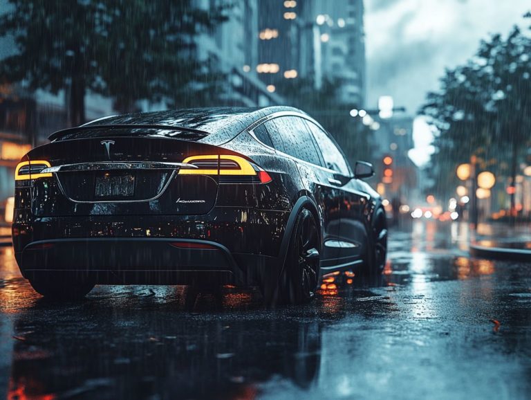 can i drive an ev in the rain?