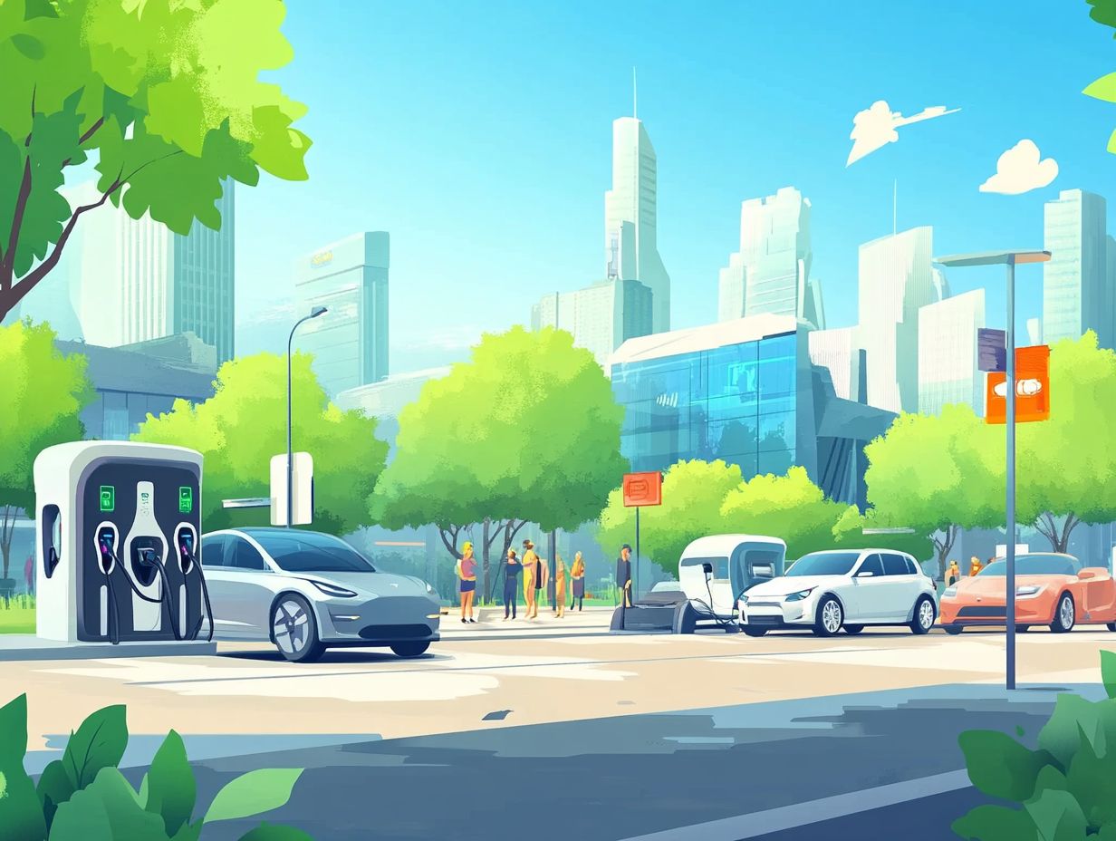 What is electric vehicle infrastructure growth?