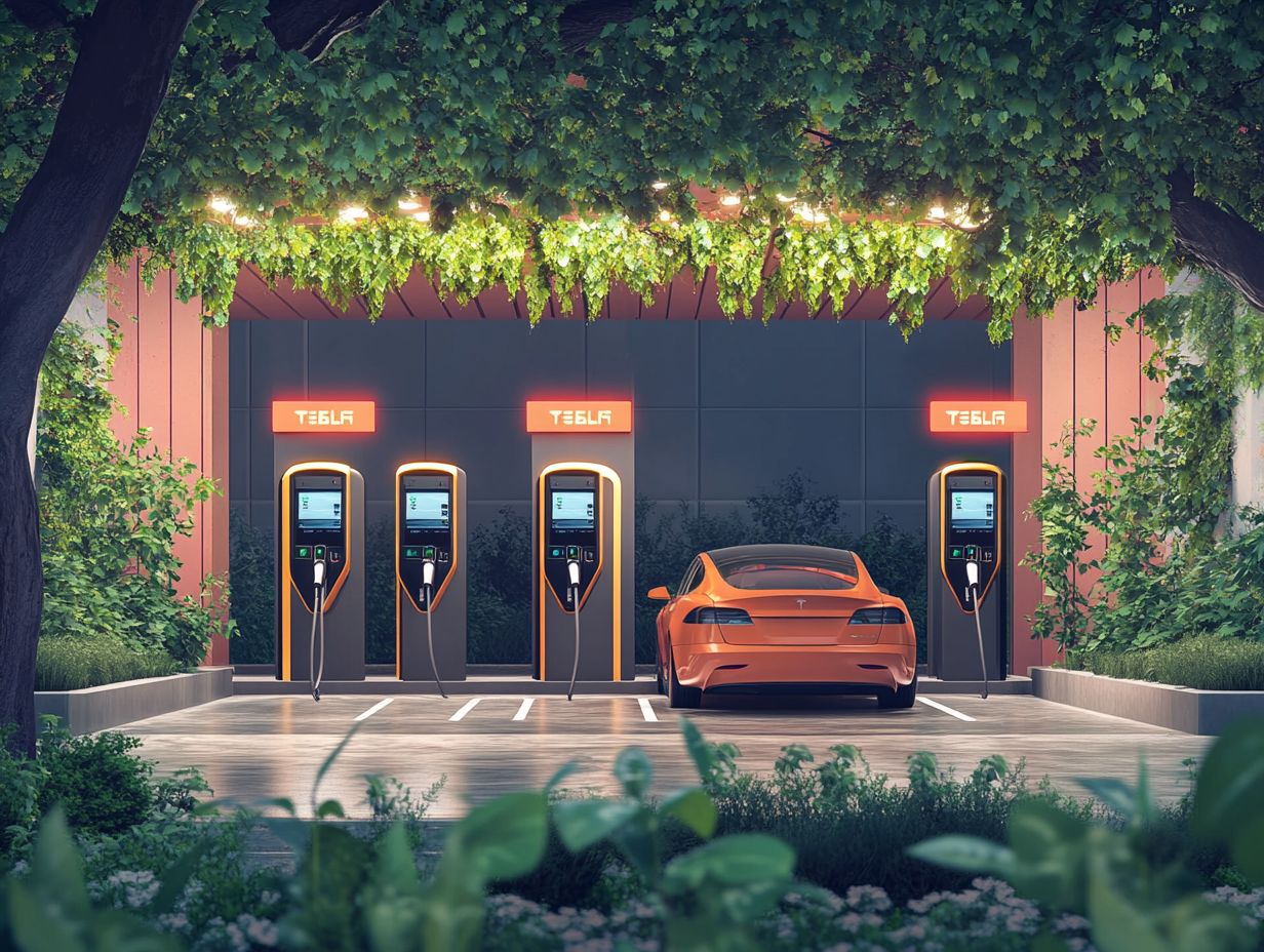 An image depicting frequently asked questions about EV charging infrastructure