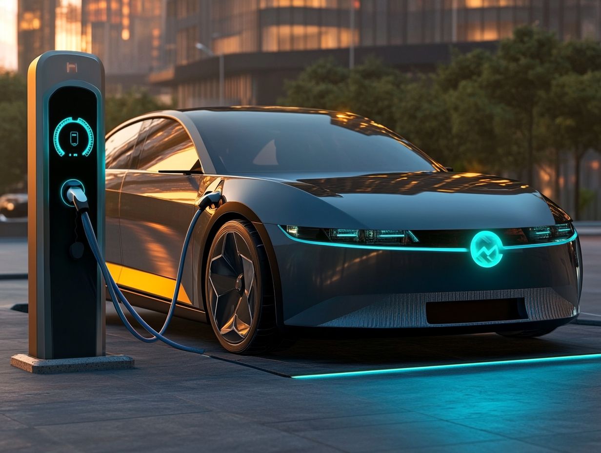 How are electric vehicles charged?