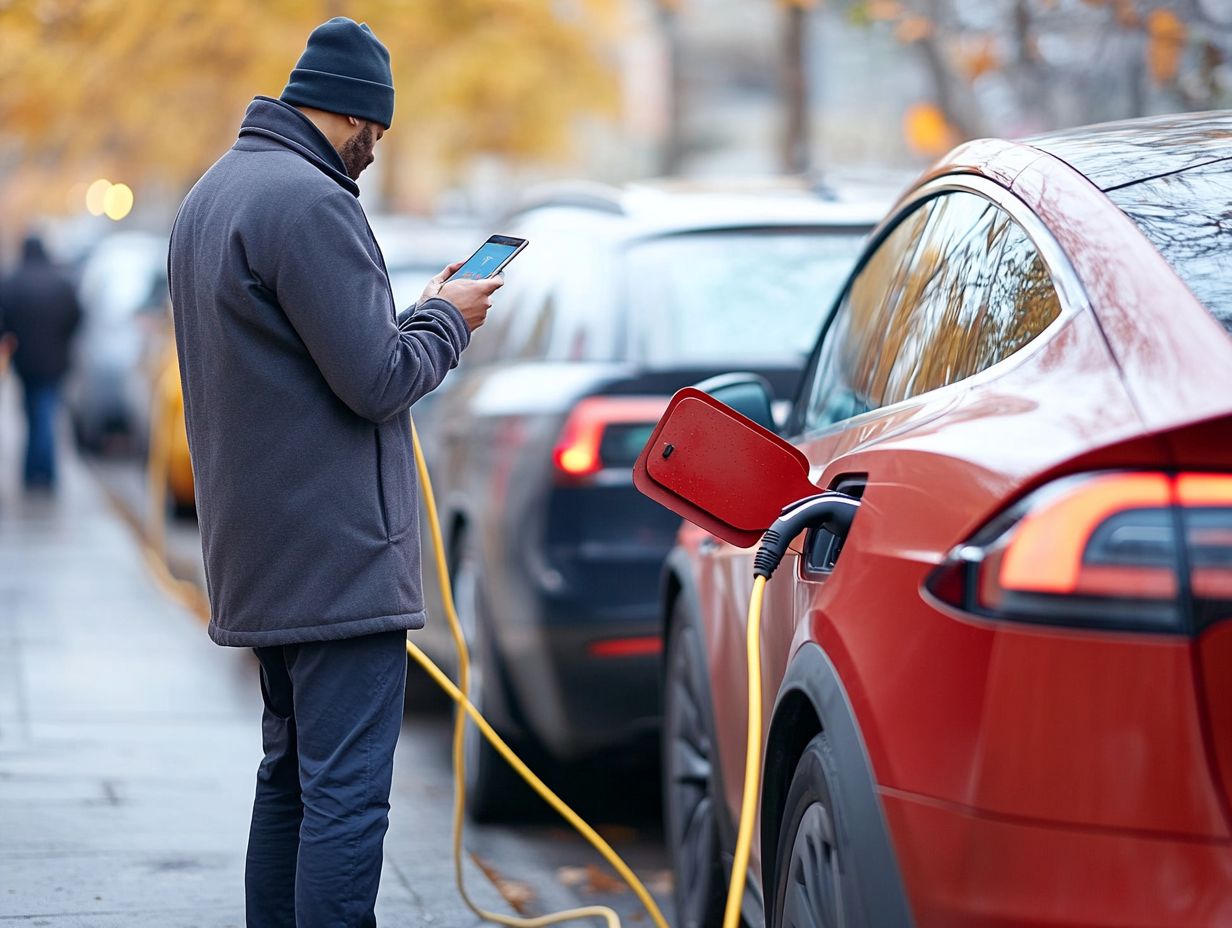 How do I deal with EV charging station wait times?