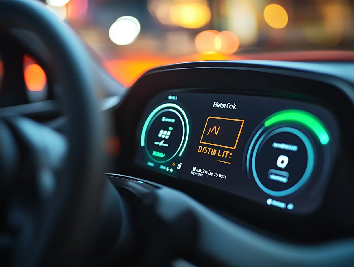 An illustration showing proper EV charging techniques for battery health