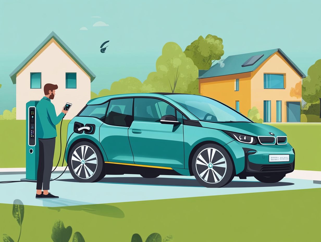 Distance traveled and battery capacity in EVs