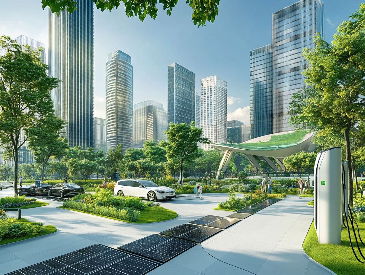 What are the benefits of incorporating EV charging in urban planning?