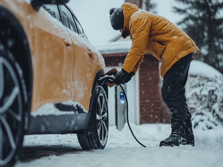 how to maintain your electric vehicle in winter