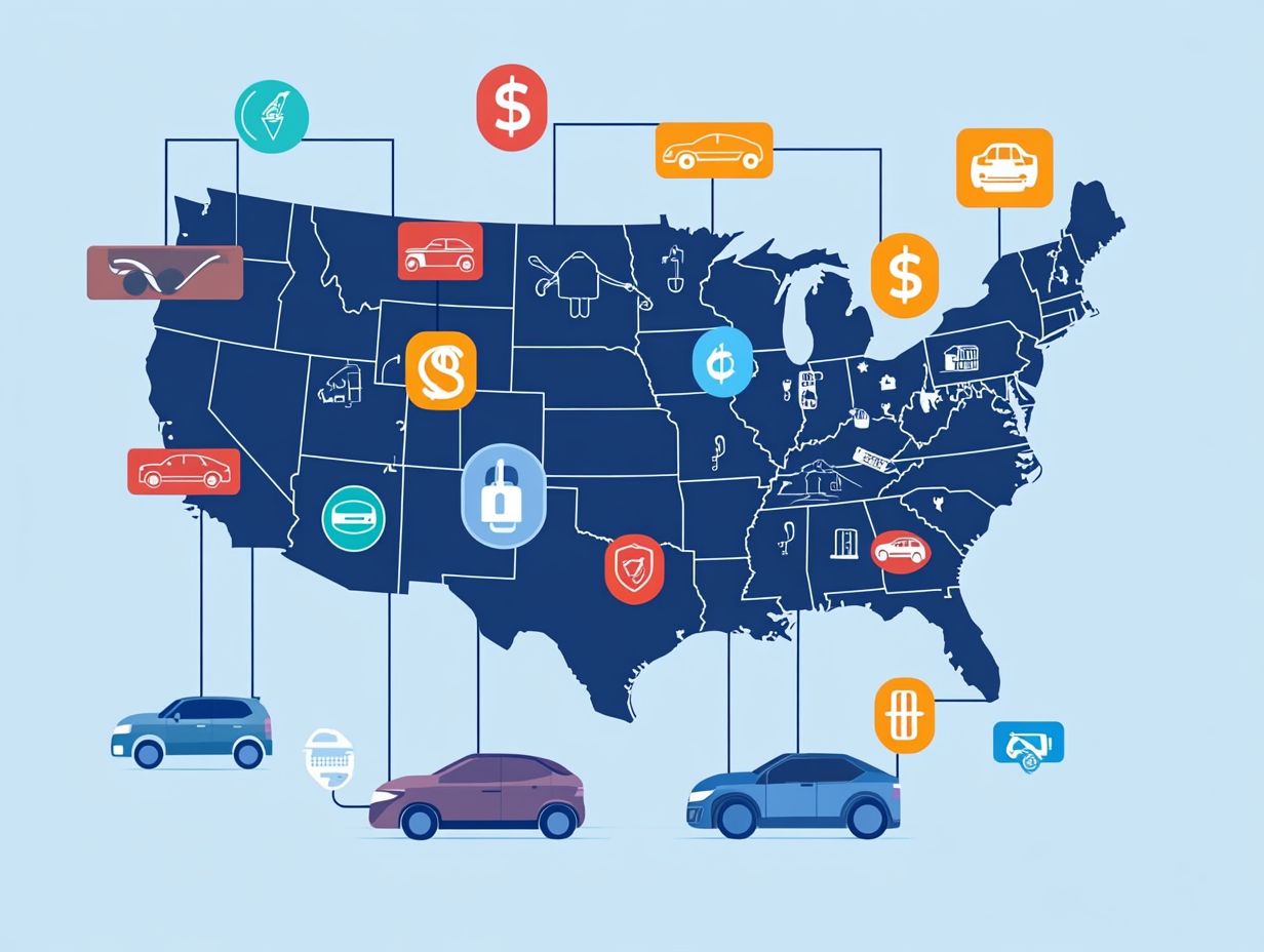 Illustration of frequently asked questions about EV rebates.