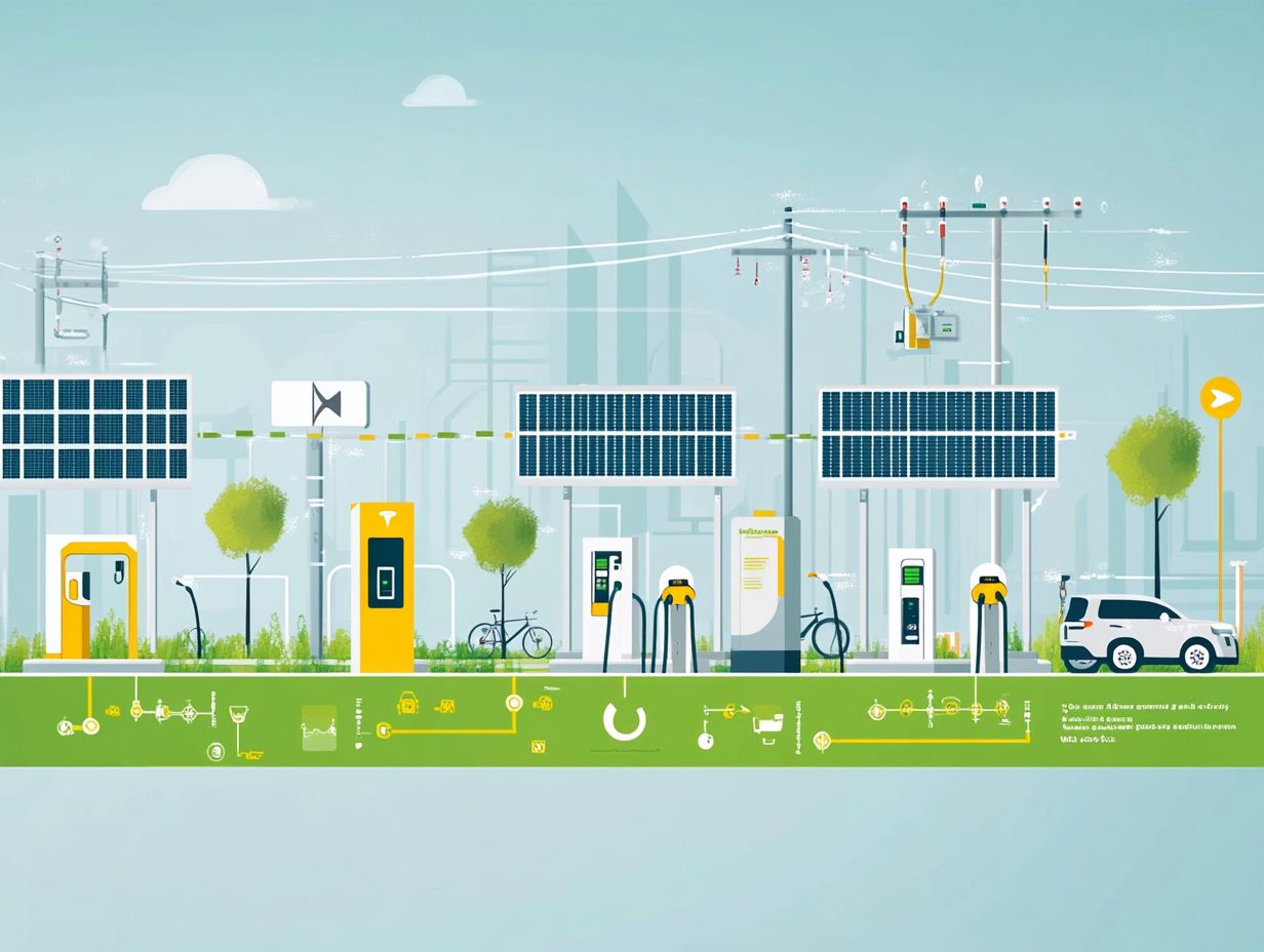 A visual representation of the evolution of EV charging technology