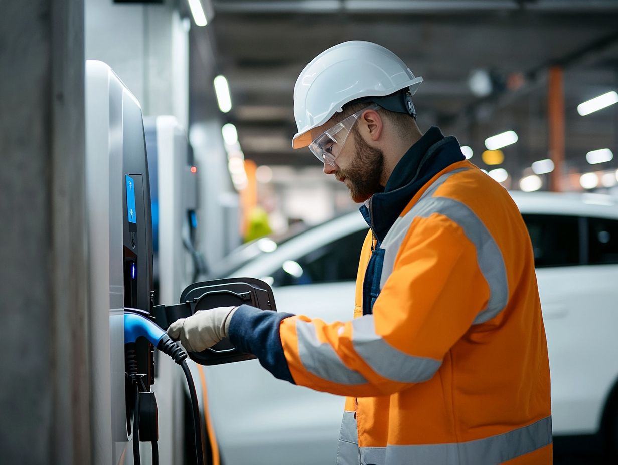 An illustration of the importance of charging station maintenance