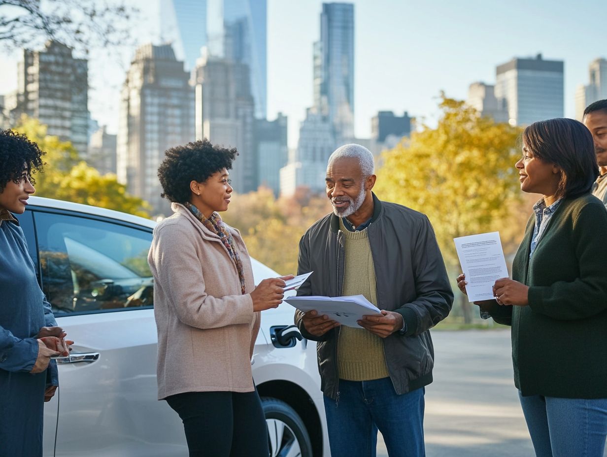 Illustration of economic, social, and technological factors influencing EV adoption