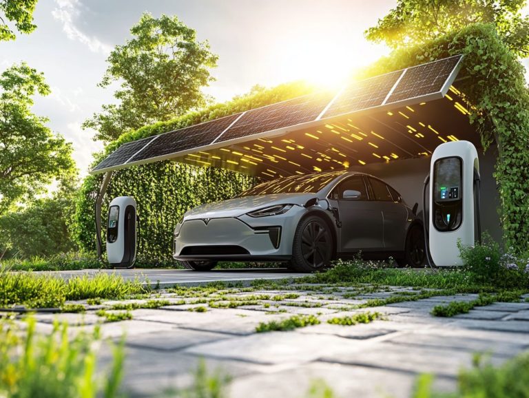 the role of renewable energy in ev charging