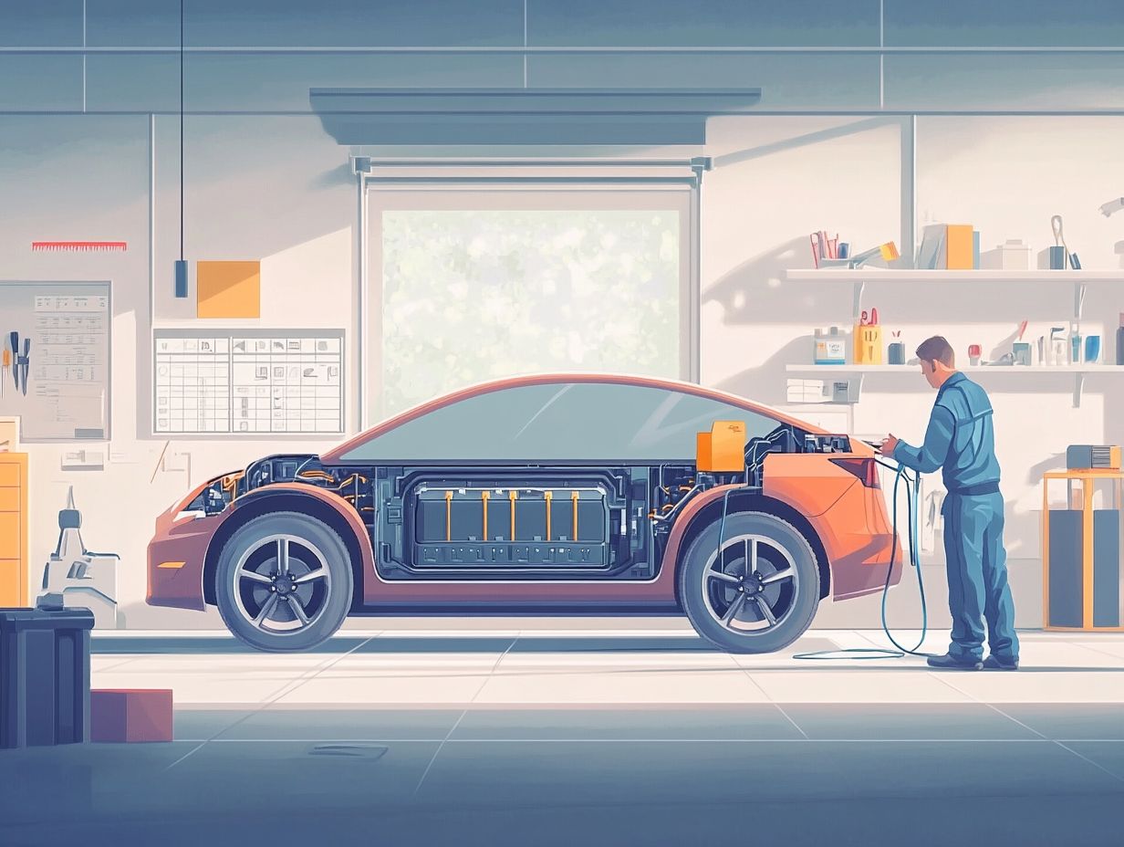 Image of an electric vehicle maintenance guide