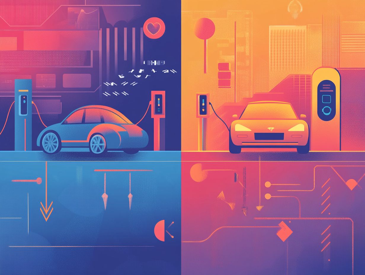 Comparison of AC and DC Charging for Electric Vehicles