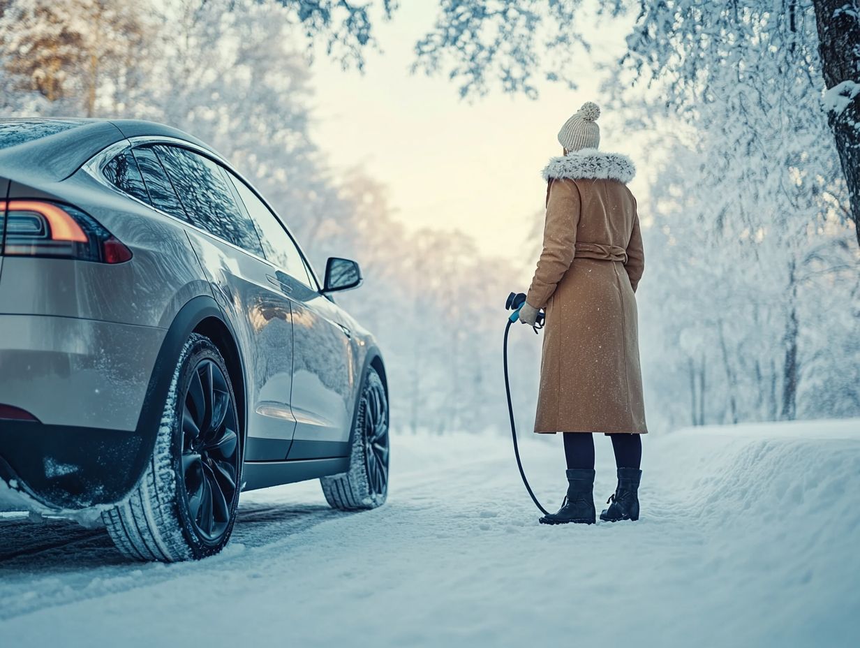 Charging phone in cold weather